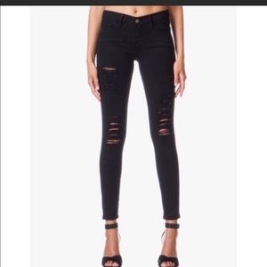 FRAME Denim | Le Skinny De Jeanne Film Noir